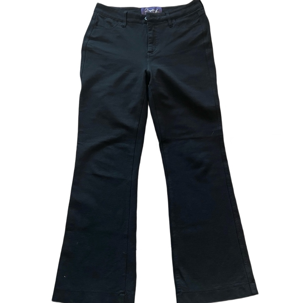 NYDJ Black Flare & Wide Leg Jeans